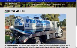 Pro Pumping Septic Service of Modesto