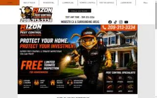 Rizon Pest/Termite Solutions website