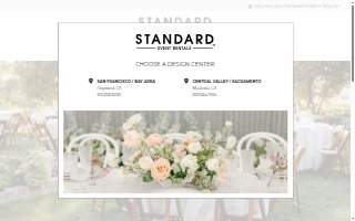 Standard Event Rentals Modesto