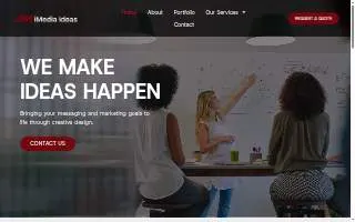 iMedia Ideas - Marketing Agency website