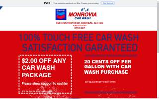 Monrovia Car Wash - Touchless
