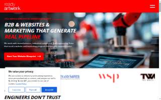 Ready Artwork - Website, Design, Marketing of Monrovia