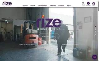 Rize Credit Union of Monrovia website