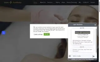 Saint Aesthetix website