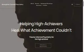 Strengthen Yourself Psychiatry website