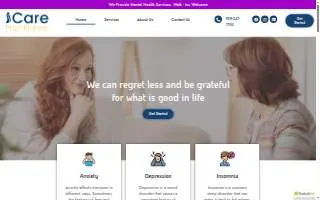 ICare Practitioners and Nursing Concierge Inc website