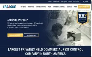 Sprague Pest Solutions of Montclair website
