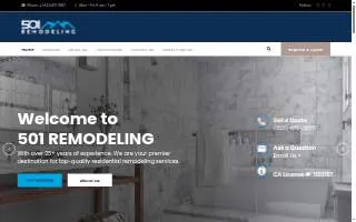 501 Remodeling website