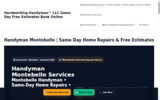 Handyman Services Monterey Park