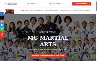 MG Martial Arts, Fitness & Muay Thai Kickboxing