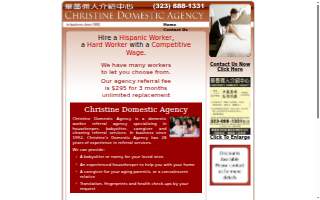 Christine Domestic Agency