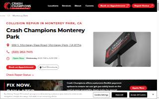 Crash Champions Collision Repair Monterey Park