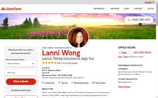 Lanni Wong - State Farm Insurance Agent