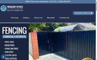 Mission Fence & Patio Builders of Monterey Park