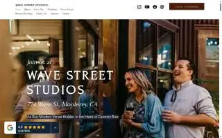 Wave Street Studios website