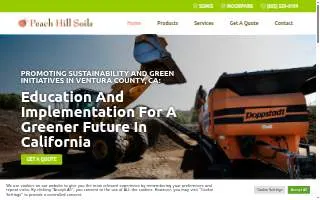 Peach Hill Soils website