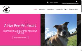 Doggie Style Pet Resort website