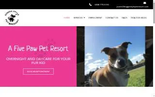 Doggie Style Pet Resort website