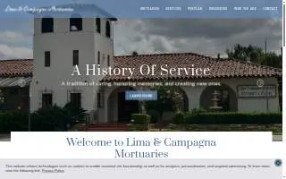 Lima-Campagna-Johnson Funeral Home website