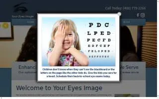 Your Eyes Image website