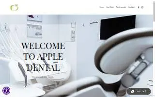 Apple Dental Practice website