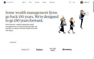 Aspiriant Wealth Management website