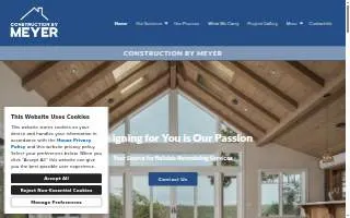 Construction by Meyer website