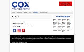 Cox Appliance Experts - Mountain View