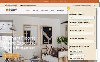 Elephant Floors website