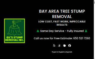 Gil's Stump Removal - Unlicensed Contractor