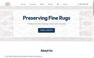 Global Rug Specialist website