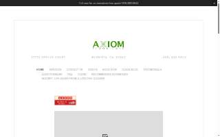 Axiom Floor Care