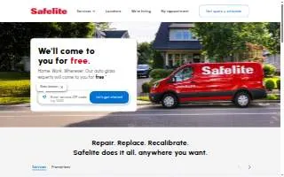 Safelite AutoGlass of Rancho Cucamonga website