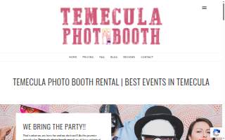 Temecula Photo Booth of Murrieta