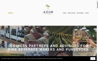 Azur Associates website