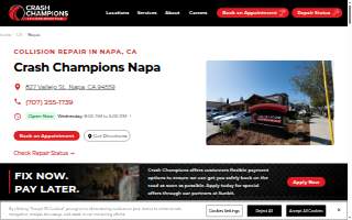 Crash Champions Collision Repair Napa