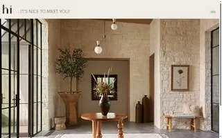 Hawkins Interiors website