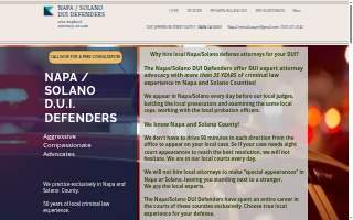 Napa DUI Defenders
