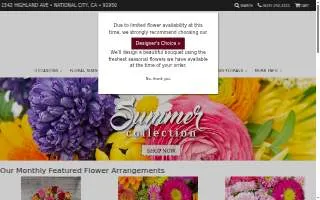 Angel Petals website
