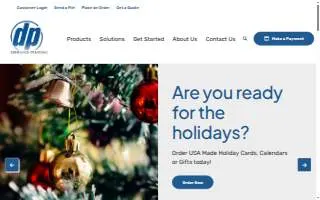 DeFrance Printing website