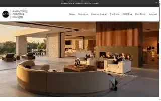 Everything Creative Designs Home Staging website