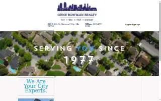 Gene Bowman Realty website