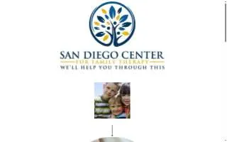 San Diego Center For Family Therapy website