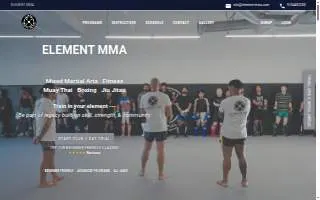 Element MMA website