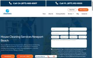 Cleenora Maids and Cleaning Services Newport Beach