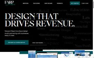 Earp Creative website