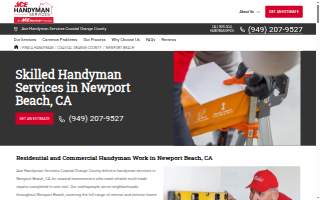 Handyman Services Newport Beach