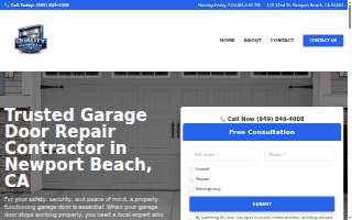 Quality Newport Beach Garage Door Repair