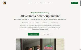 All Wellness Now Acupuncture - Provid Acupuncture,Massage,Skin Care of Norco