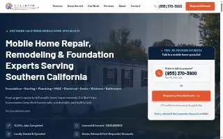 Cal Star Mobile Home Construction website